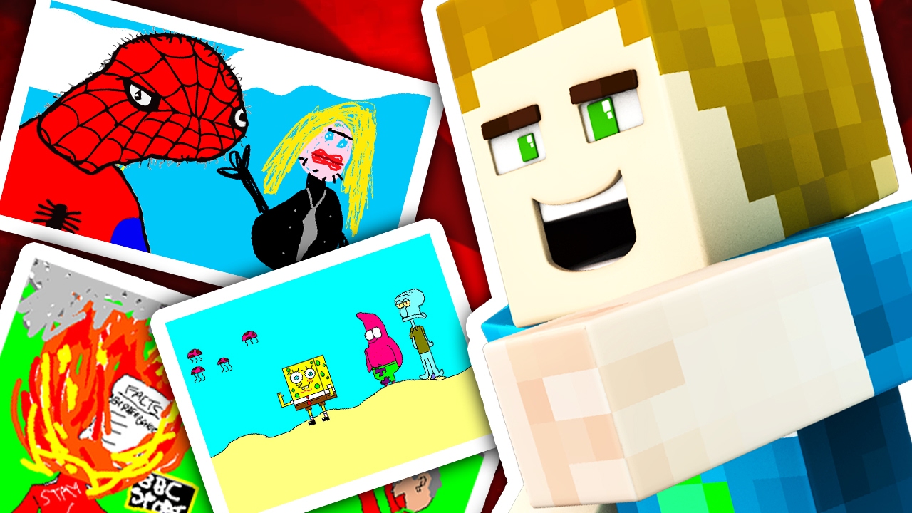 funny moments in soccer PAINT YOUR OWN PAINTINGS IN MINECRAFT!!