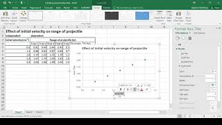 Handling Experimental Data in Excel
