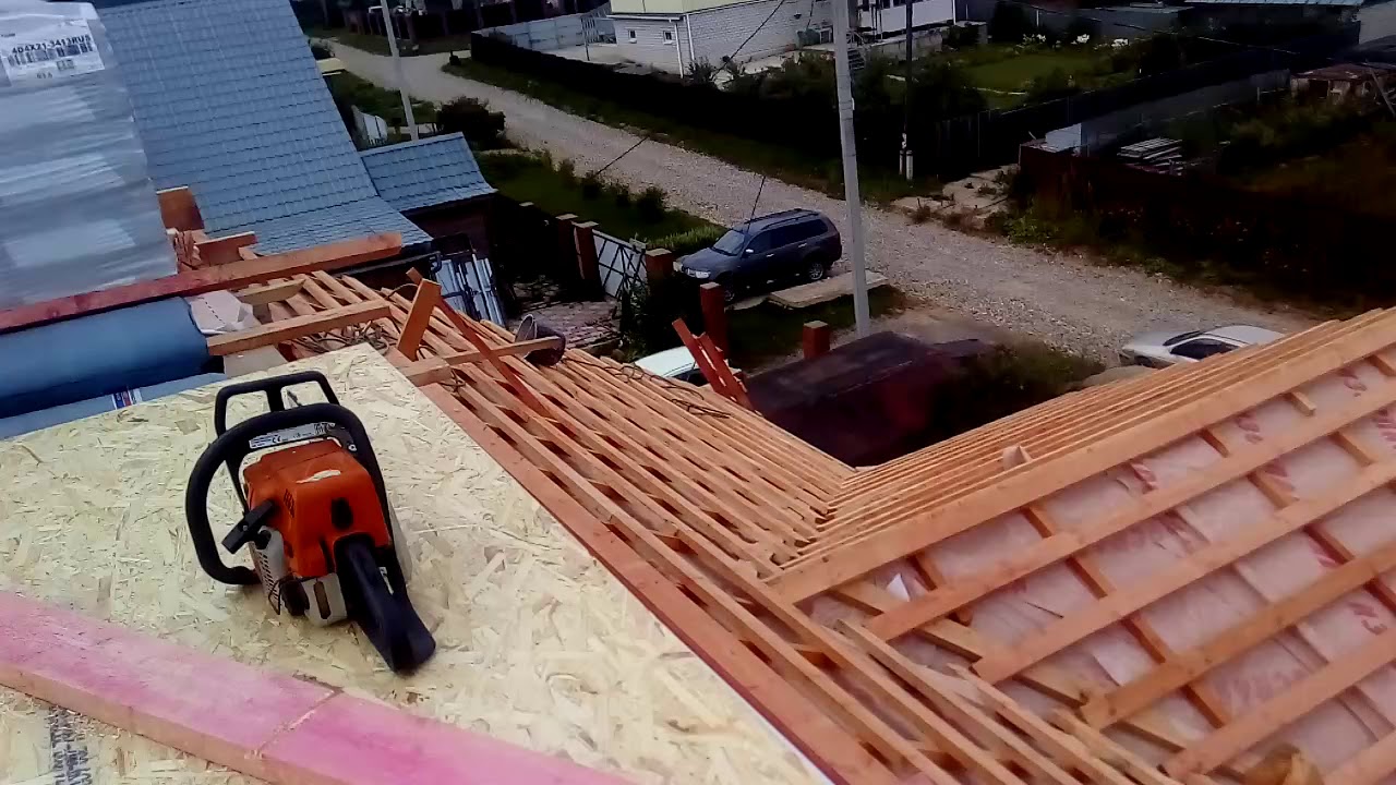 ОСП на крышу под шинглас!!!МОНТАЖ плит !!! - YouTube