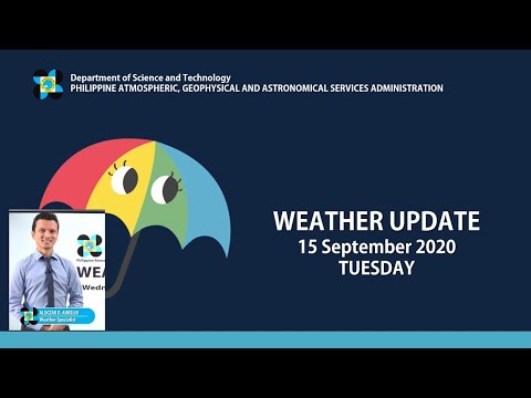 Public Weather Forecast Issued at 4:00 AM September 15, 2020