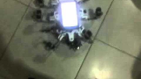 MSR-H01 + OQO2 w/ Roborealm navigating autonomously via robot vision