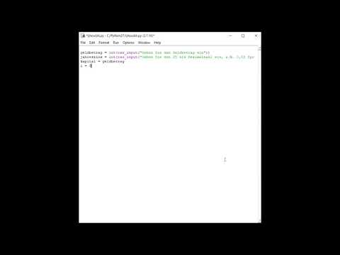 Zinsberechnung in Python