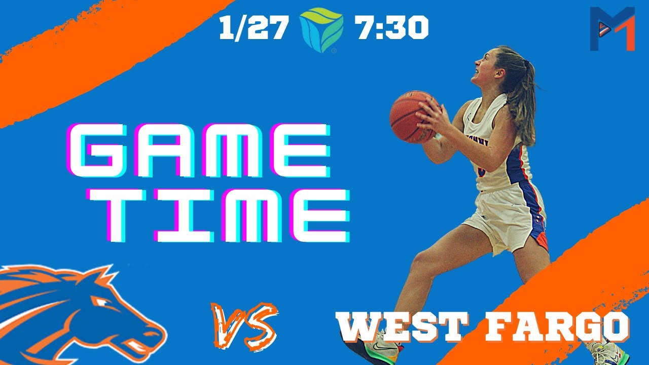 Varsity Girls Basketball West Fargo Sheyenne Mustangs vs West Fargo Packers YouTube