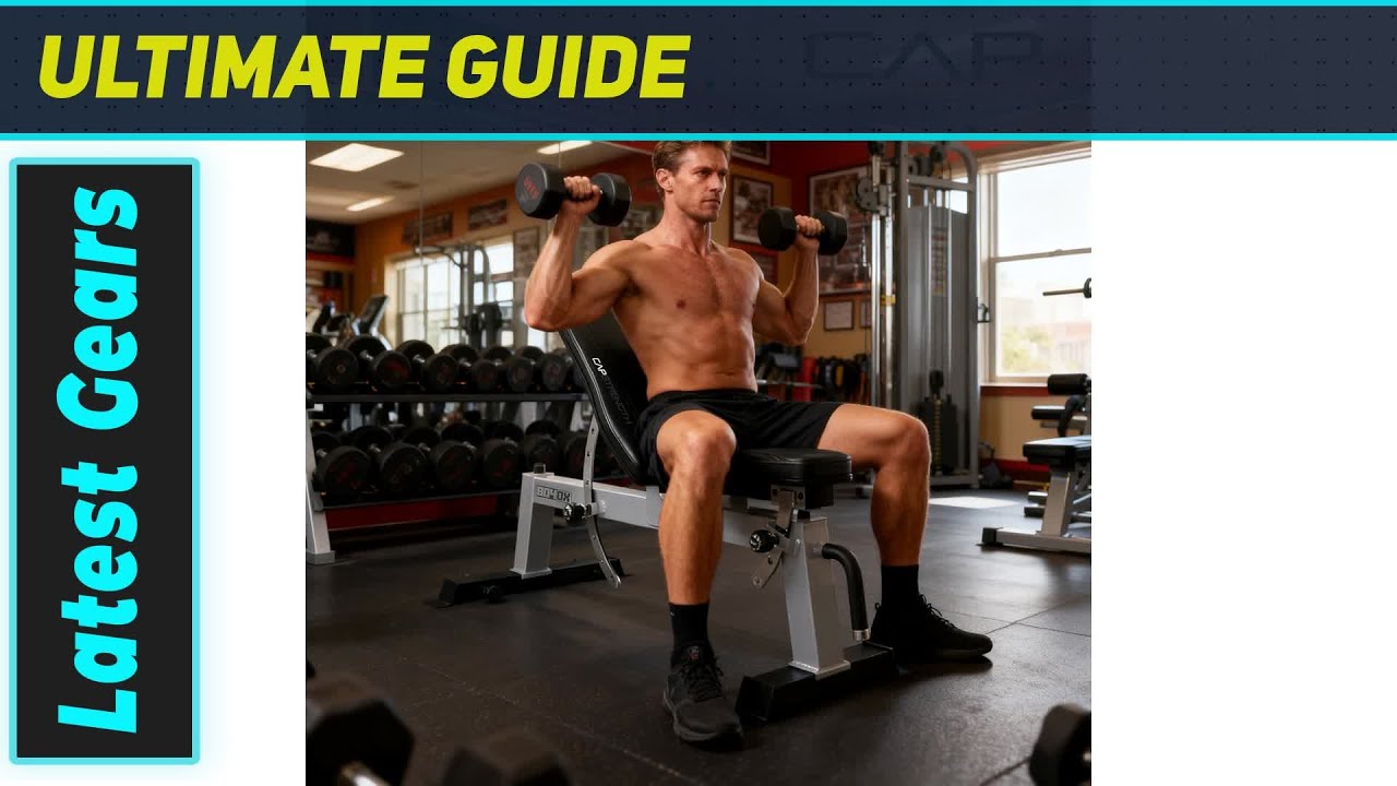 CAP Barbell Deluxe Utility Weight Bench: The Ultimate Home Gym Essential!