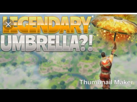 how to get the golden umbrella in fortnite battle royal - how to get golden umbrella fortnite battle royale