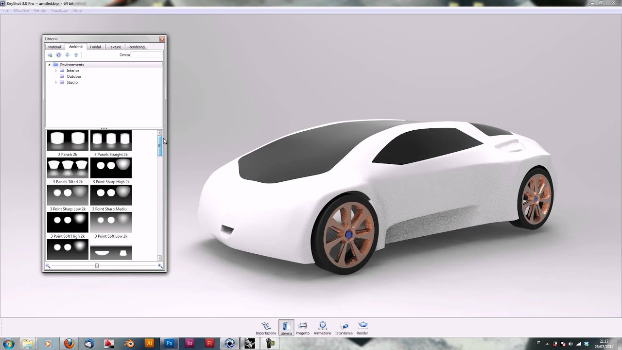 Keyshot Lezione 2 - Basi - YouTube