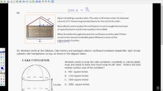 FSA Geometry EOC Review Video #9 85-95