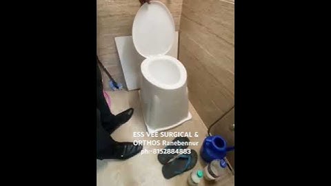 Convert Indian style to WESTERN COMMODE in few seconds call 8152884883