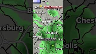 Wednesday Impact Weather Day in Maryland