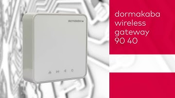 Firmware Update dormakaba wireless gateway 9040