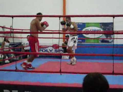 Luta de Boxe - Gerson "Spartano" (calo branco) x A...