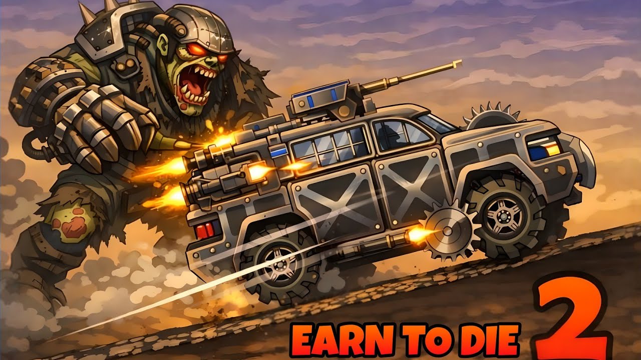 SURVIVE 21 Days On Zombie Land - Earn to Die 2 (Story Mode) - Android Gameplay