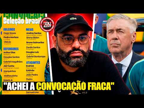 TWO FLAMENGO PLAYERS CALLED UP! BIGODE SHARES HIS OPINION ON ANCELOTTI'S FINAL ROSTER