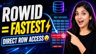 Oracle’s FASTEST Lookup Method 🔥 (ROWID)