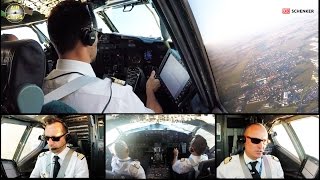 B737400SF ULTIMATE COCKPIT MOVIE, FULL ATC!!! ASL Airlines France [AirClips full flight series]