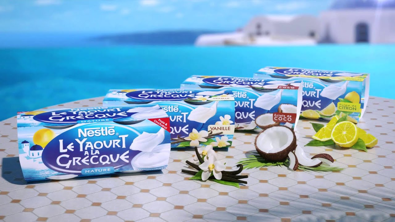 Publicite Yaourt A La Grecque De Nestle Youtube