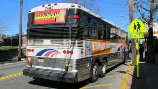 NJT MCI D4000 on the 165 to Westwood Inside in