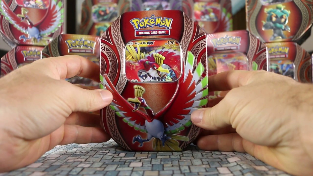  Pokémon TCG: Ho-Oh Gx Mysterious Powers Tin (New October 2017)