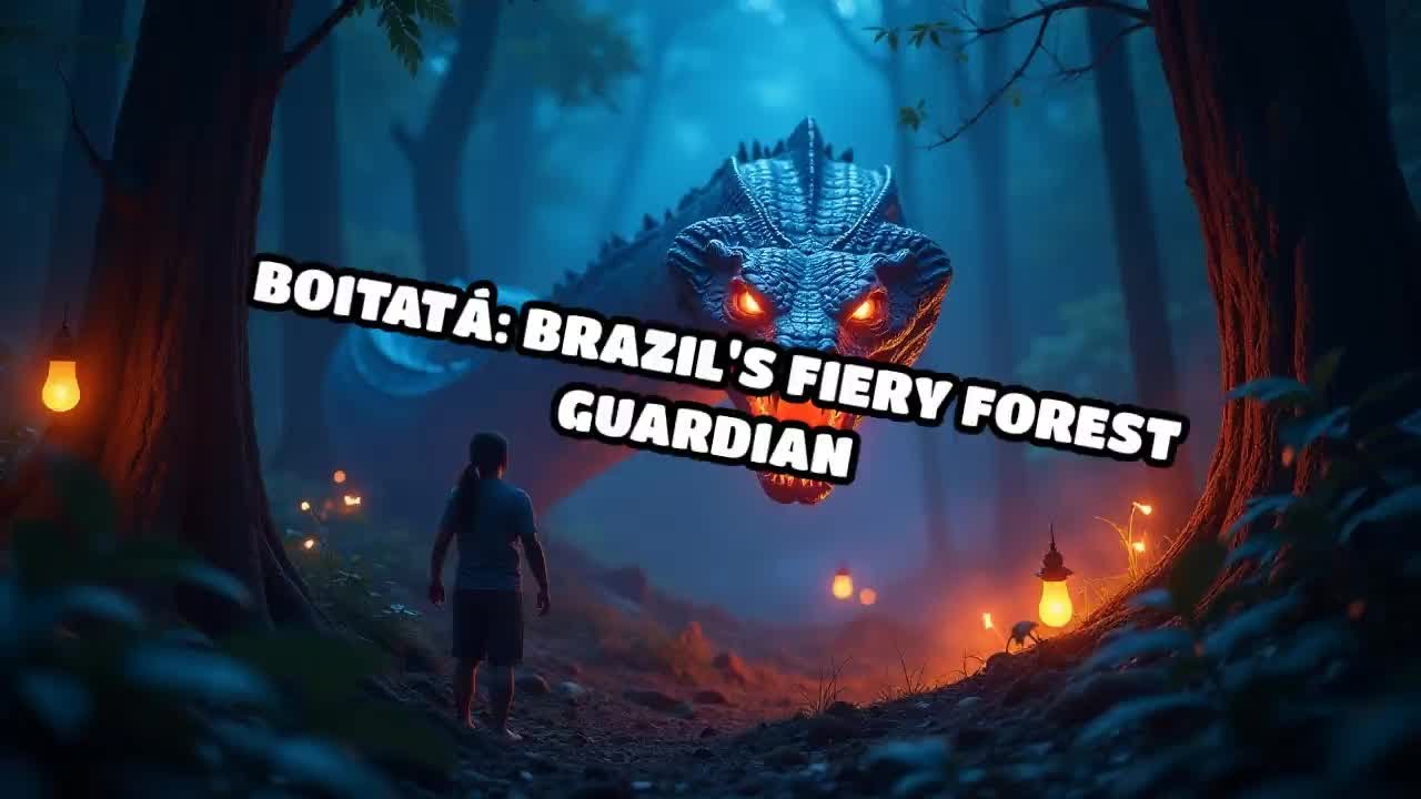 Boitatá: Brazil's Fiery Forest Guardian