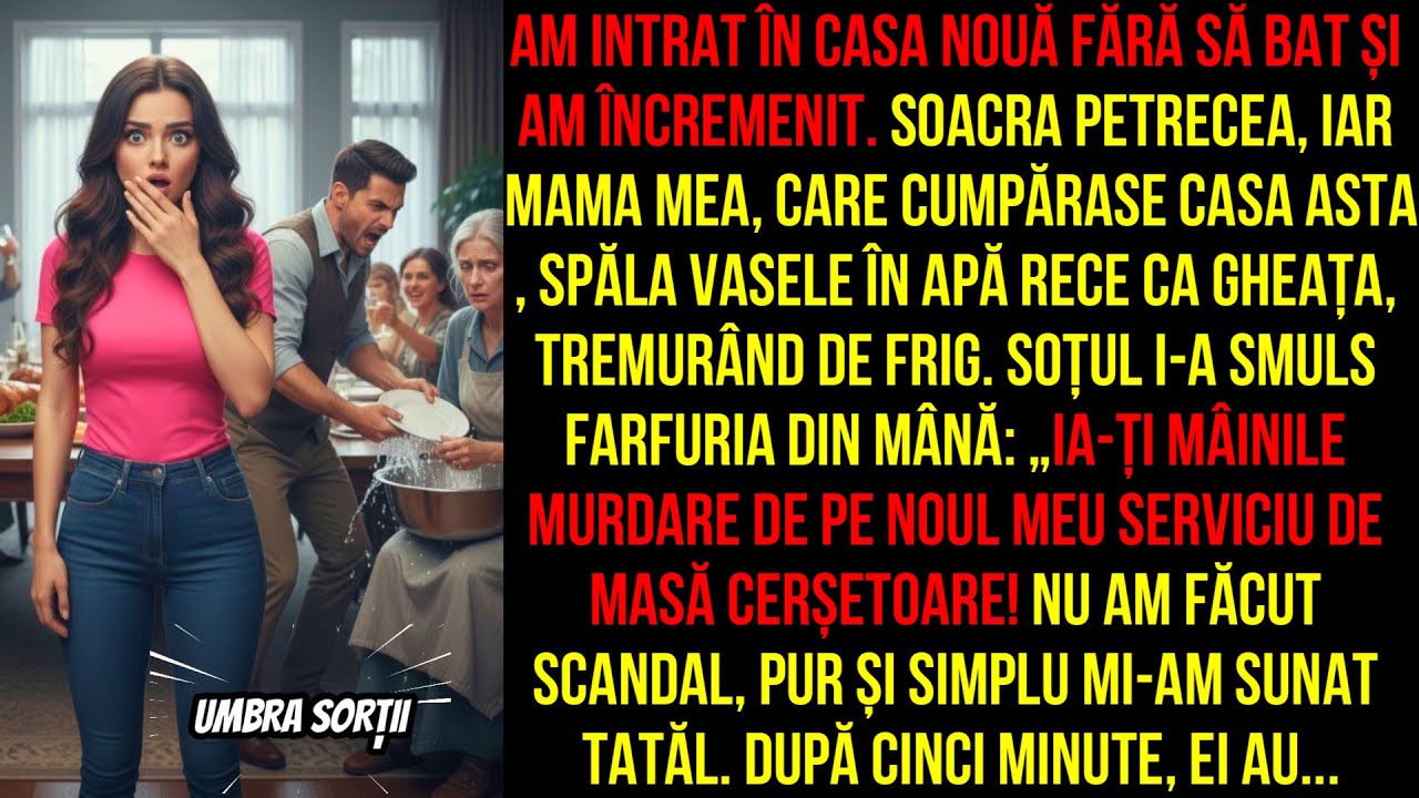 AM INTRAT ÎN CASA NOUĂ FĂRĂ SĂ BAT ȘI AM ÎNCREMENIT. SOACRA PETRECEA, IAR după cinci minute ei au...