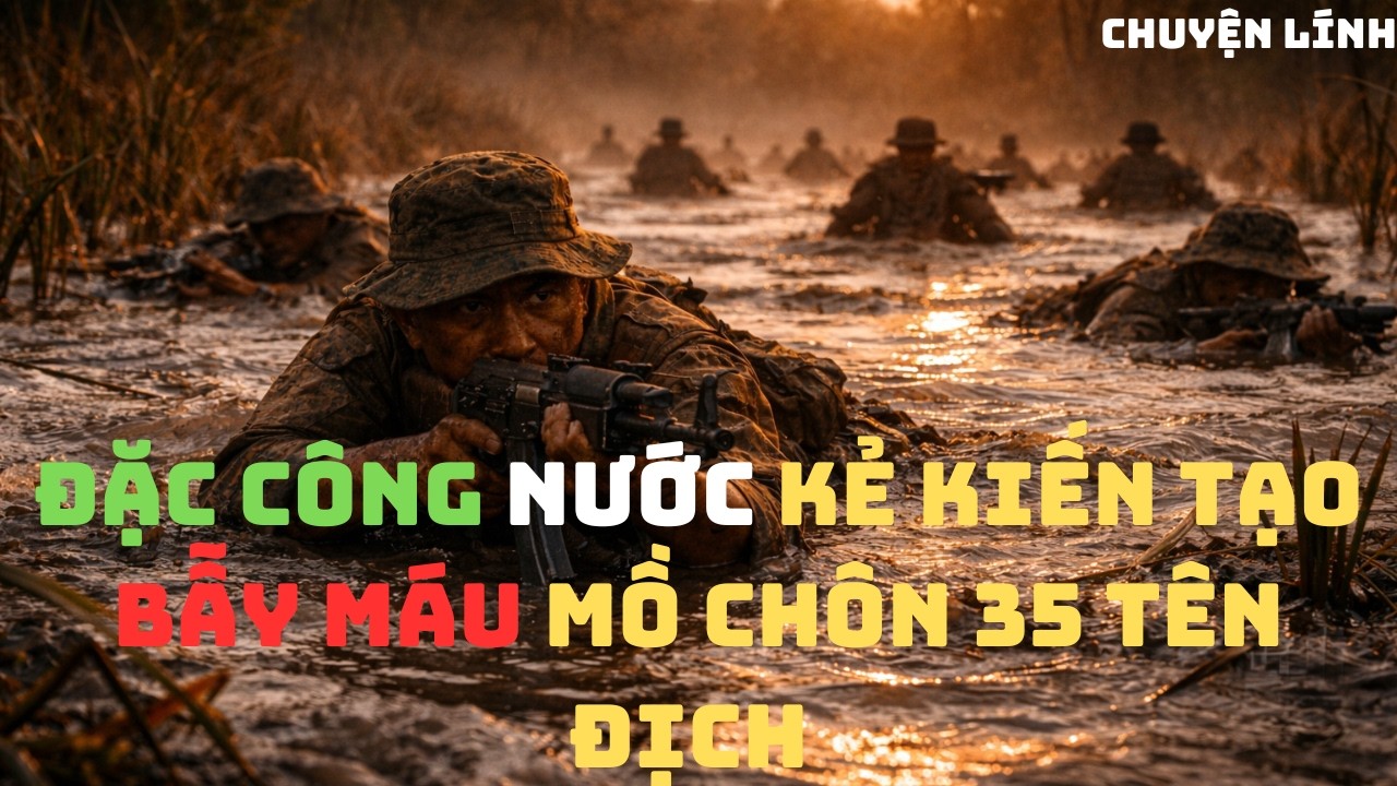 Đặc Công Nước Kẻ Kiến Tạo- Bẫy Máu Mồ Chôn 35 Tên Địch...