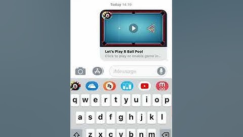 How To Install 8 Ball Pool Game On iPhone iMessage App & Connect & Play 8 Ball Pool Though iMessage