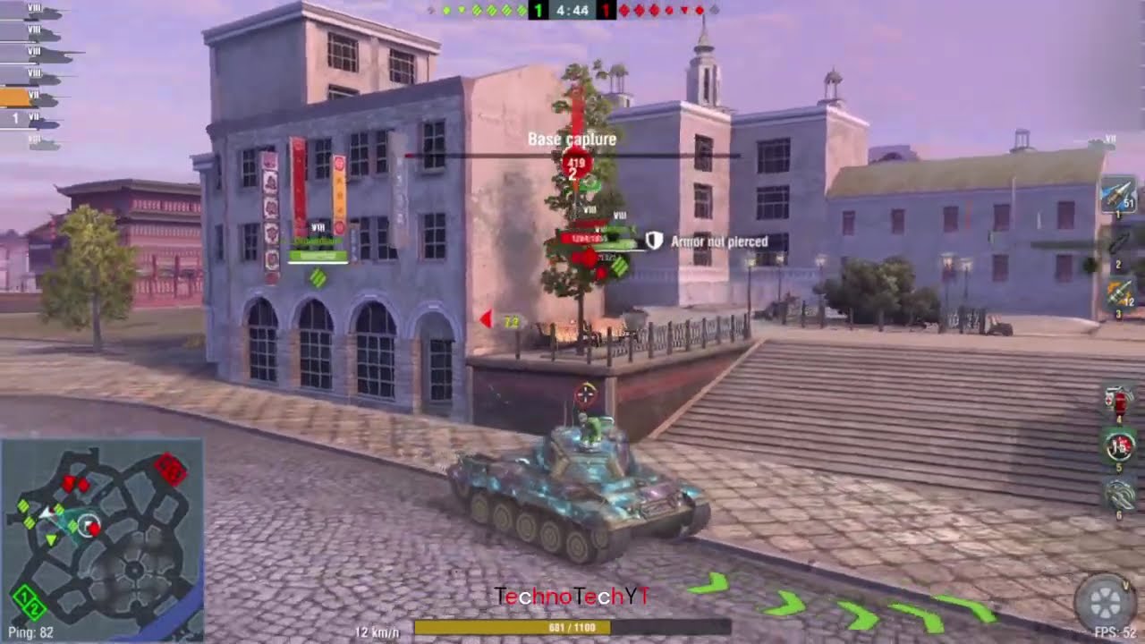 Playing World Of Tanks Blitz With M41 BULLDOG Is Fun #wotblitz #wotb #palworld