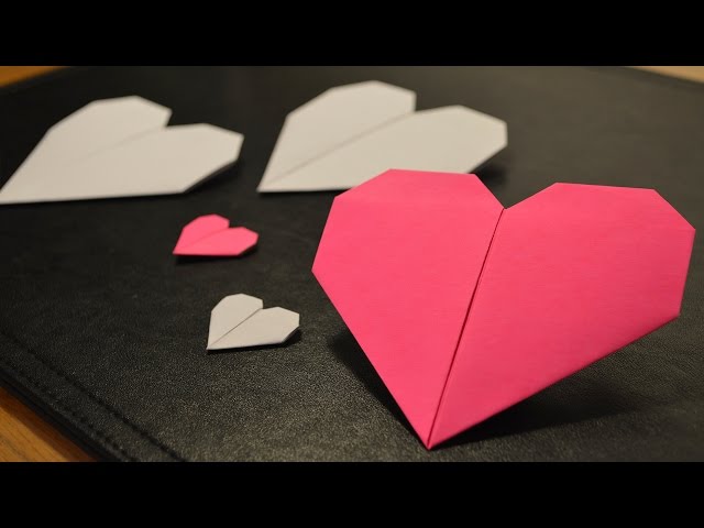 How to cut a heart out of paper - TinkerLab