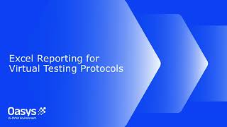 SHELL Excel Reporting for Virtual Testing Protocols v23.0