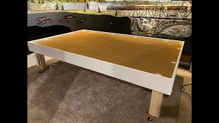 Building an Model Train Table For Kids