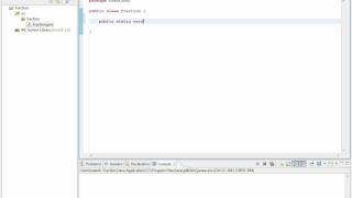 Java Tutorial - 1 - Your first program