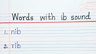 Download lagu Words with ib sound