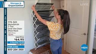 StoreSmith 7Tier Over the Door Shoe Rack