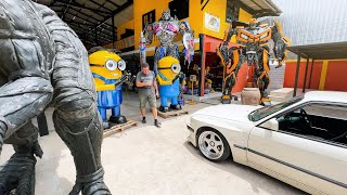 MASSIVE Junkyard Art FOR SALE in Thailand(with prices)