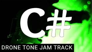 Drone Tone Backing Track for Guitar and Bass in C# / Db