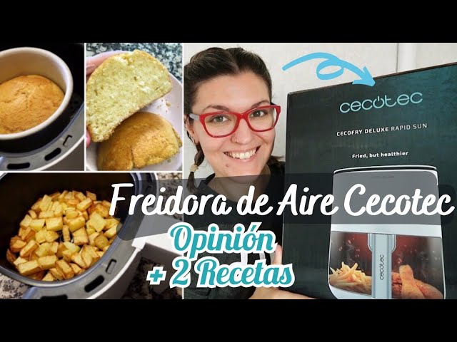 Negociar construir compañero FREIDORA DE AIRE CECOTEC Opiniones *FREIDORA Sin Aceite CECOFRY Recetas* -  YouTube