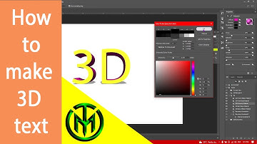 How to make 3D text,Khmer teach,khmer photoshop cc 2017,khmer show,MrToch MT