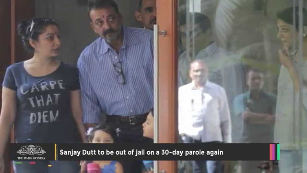 Sanjay Dutt On 30 Days Parole Again For Daughter's Surgery