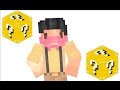 I play minecraft lucky island  pure luck or strategy