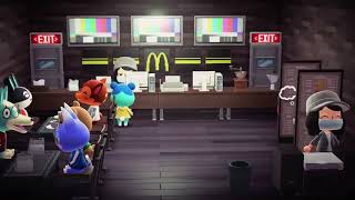 Lets go to McDonalds in Animal Crossing!