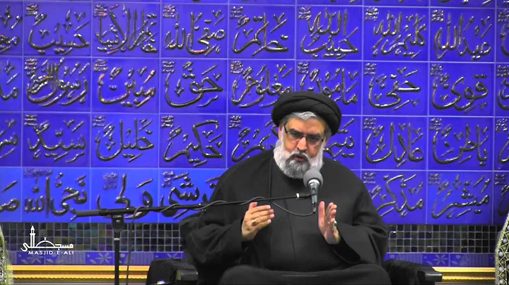 Lecture 7 - Moulana Sayed Muhammad Rizvi - Arbaeen 1437 - Masjid-e-Ali, NJ