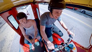 Driving a VINTAGE Tricycle from the Philippines in Canada