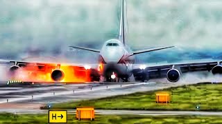 BEST OF Boeing And Airbus Engine Compressor Stall Incidents