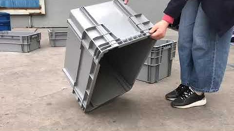 Stack and nest crate