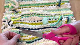 Ohmi Fibers Demonstration: Tapestry - Finishing Techniques