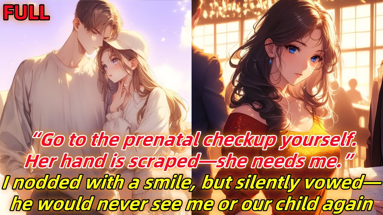 “Go to the prenatal checkup yourself. Her hand is scraped—she needs me.”I nodded with a smile...