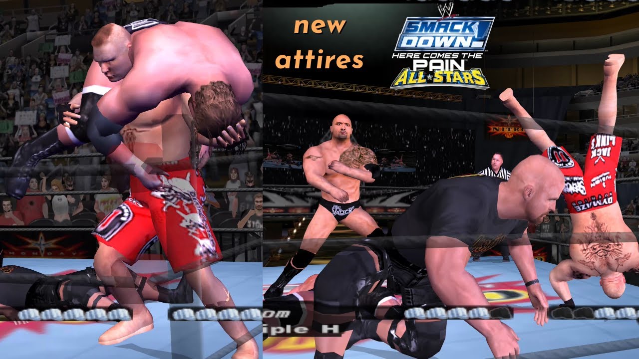 Here Comes The Pain All Stars Mod - UFC Brock Barefoot, Stone Cold ...