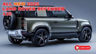 Redesign! 2025 Land Rover Defender 110 Revealed!  Modern Luxury SUV!