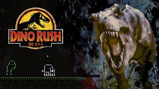 Rebuilding the Jurassic Park T-Rex Chase in Text Mode (in C++)
