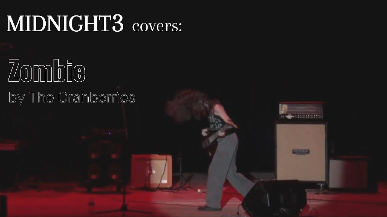 Zombie by the Cranberries ~ Midnight3 (3 Sister Band) Cover